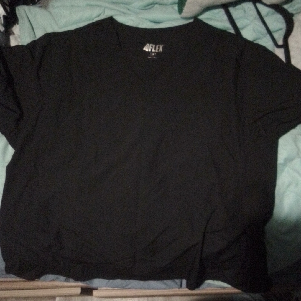 Women's Classic Black V-Neck Tee